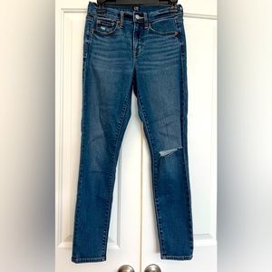 Gap high rise skinny jeans!